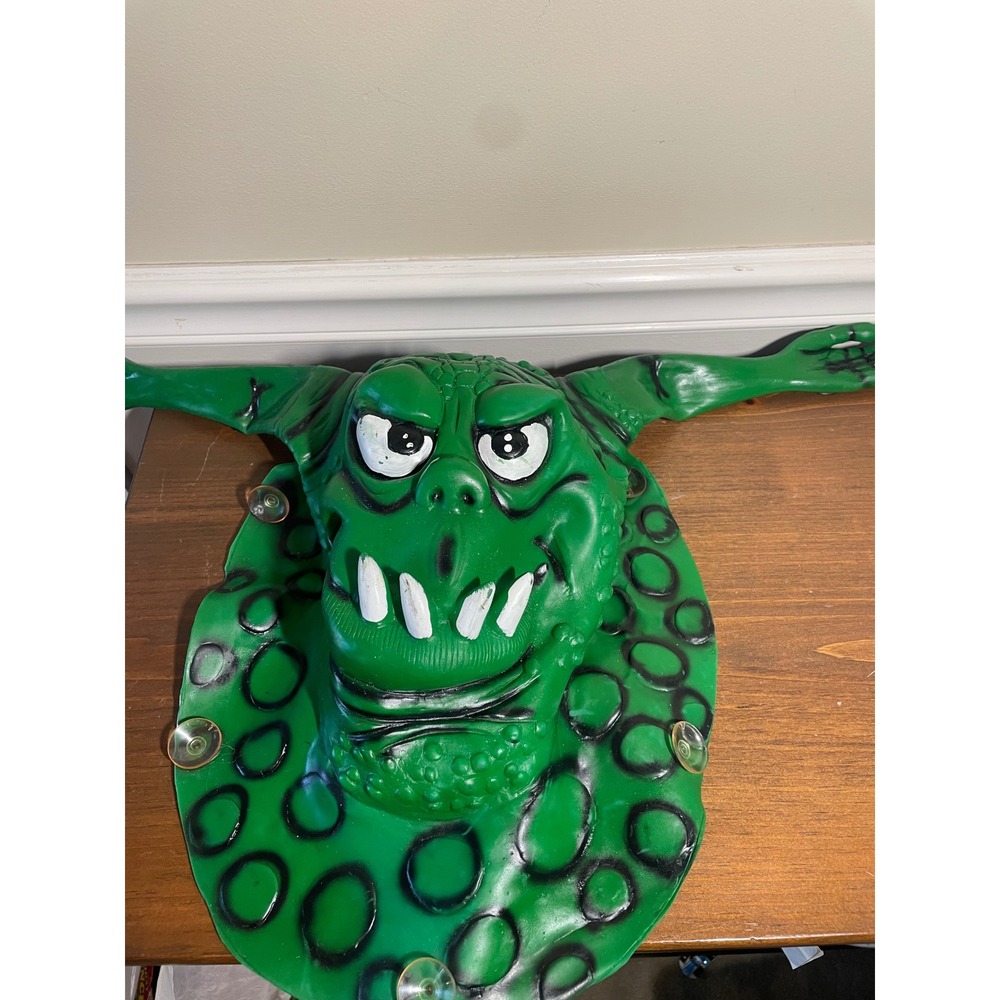 Vintage Green rising Monster toilet prank Rubber Suction Cup Toy Prop Novelty